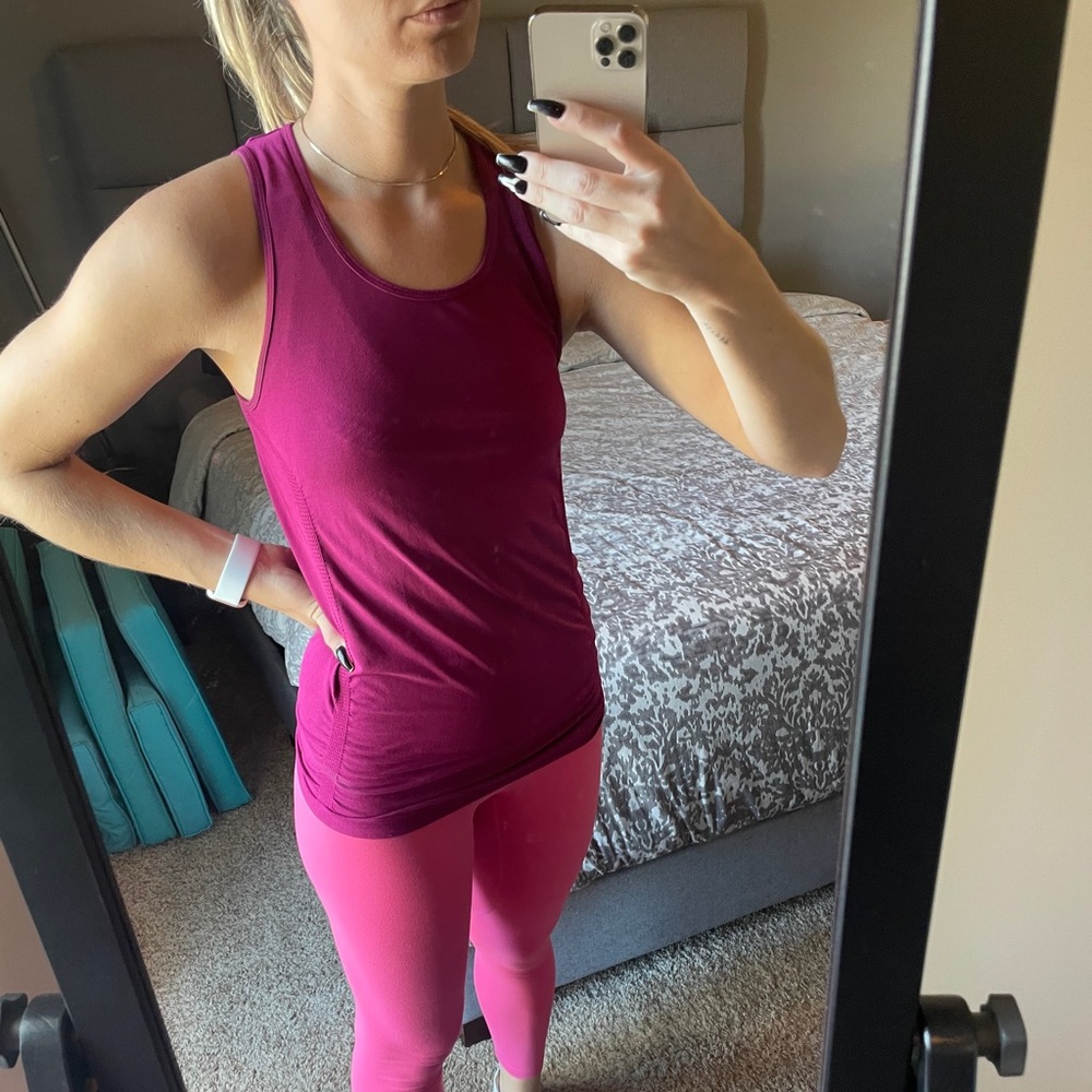 Fabletics Kathie Seamless Ruched Tank - Picture 2 of 5